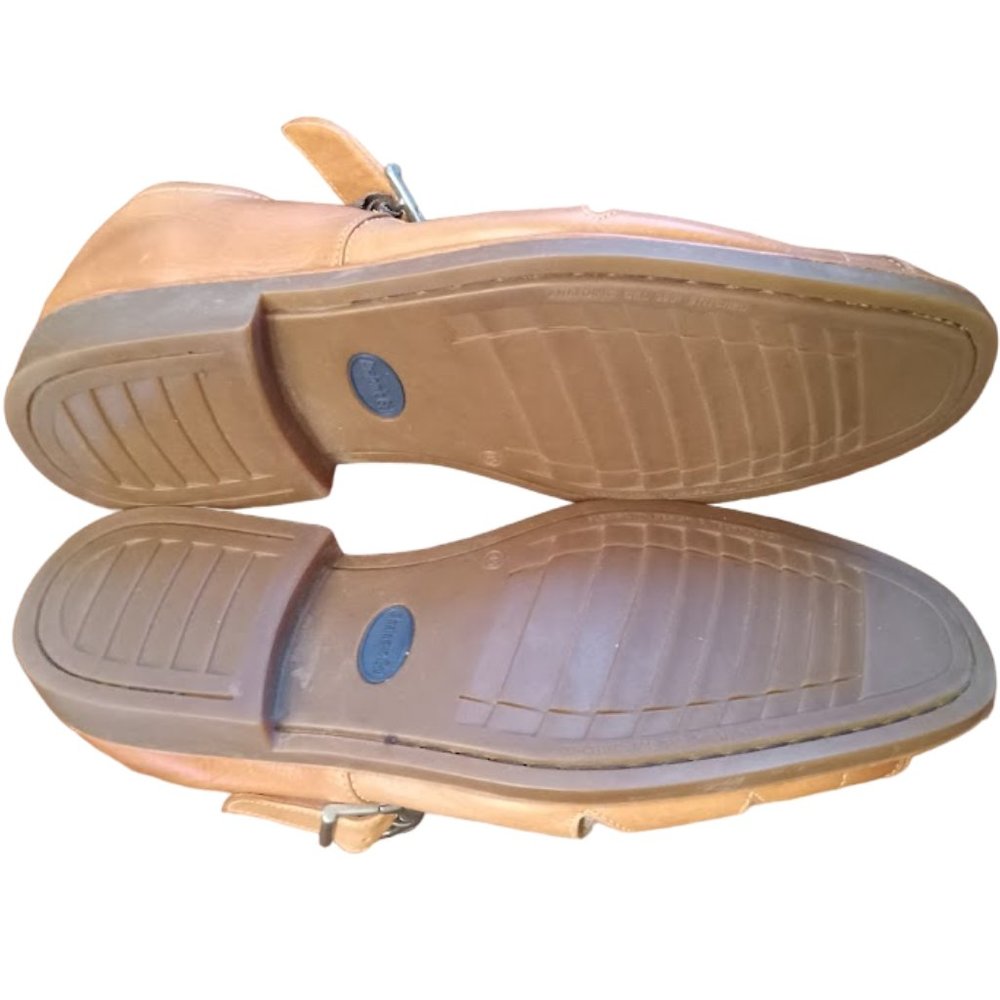 EUC | Sandro Moscoloni | Tan Leather Shoe Sandal | Size 13D - Picture 14 of 16